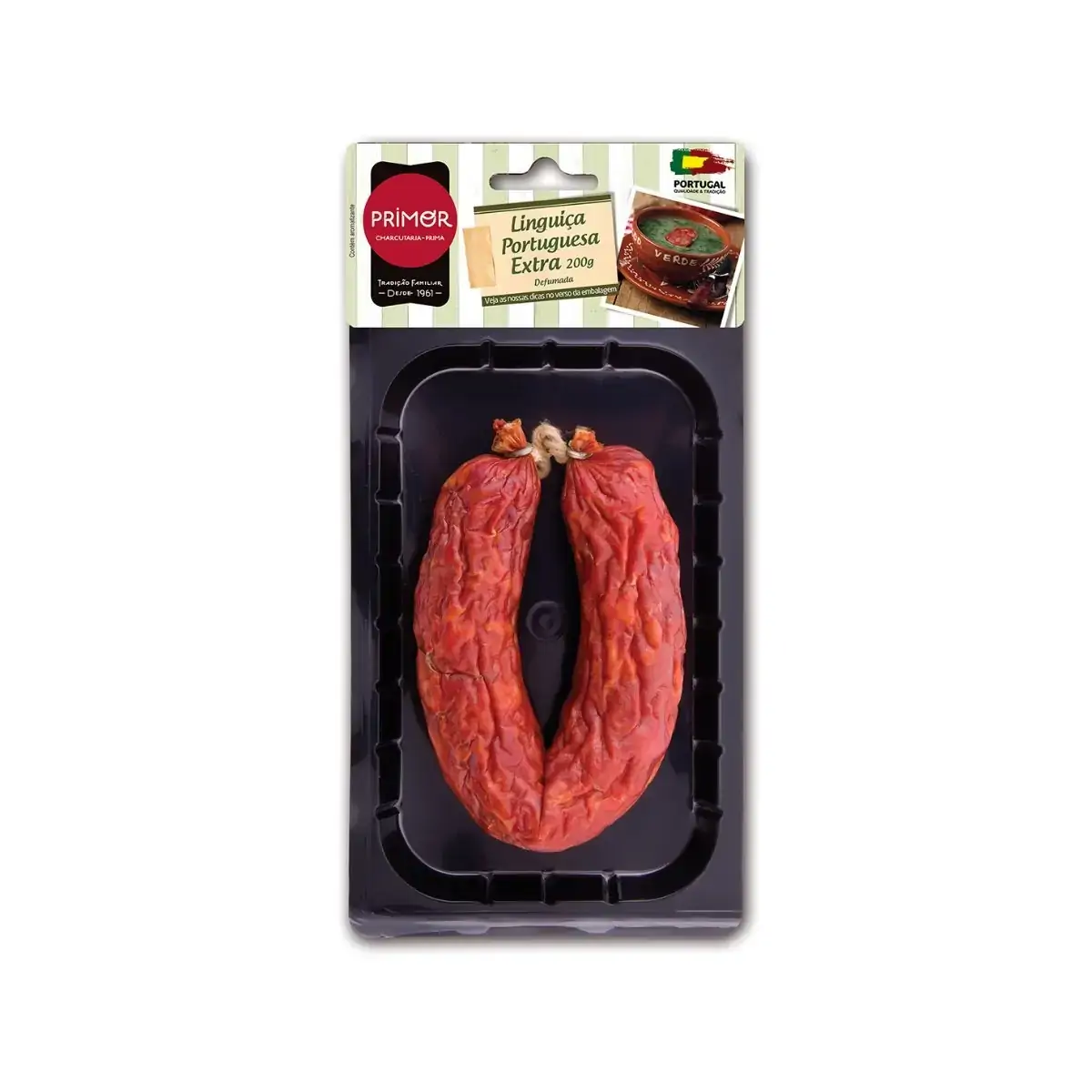 Linguiça Portuguesa Extra Primor 200g