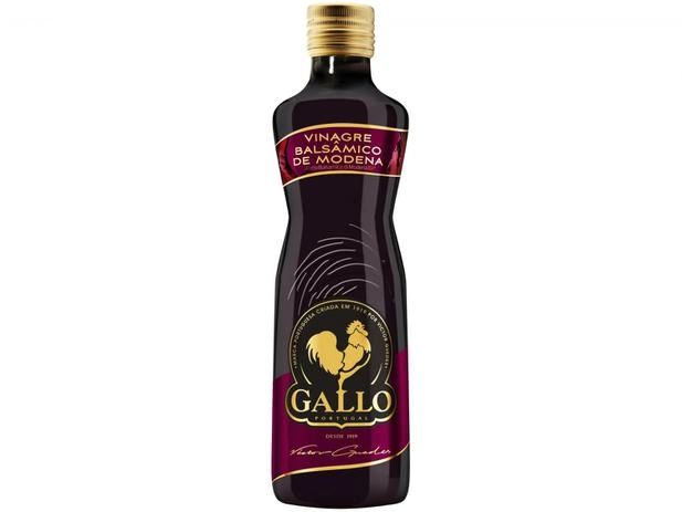 Vinagre Balsâmico Modena Gallo Vidro 250ml