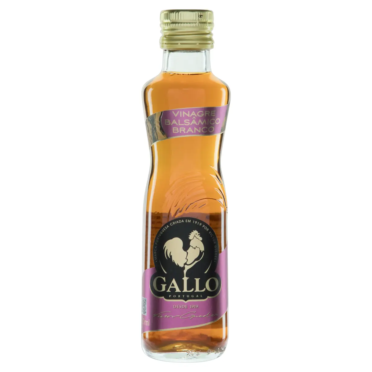 Vinagre Balsâmico Branco Gallo Vidro 250ml