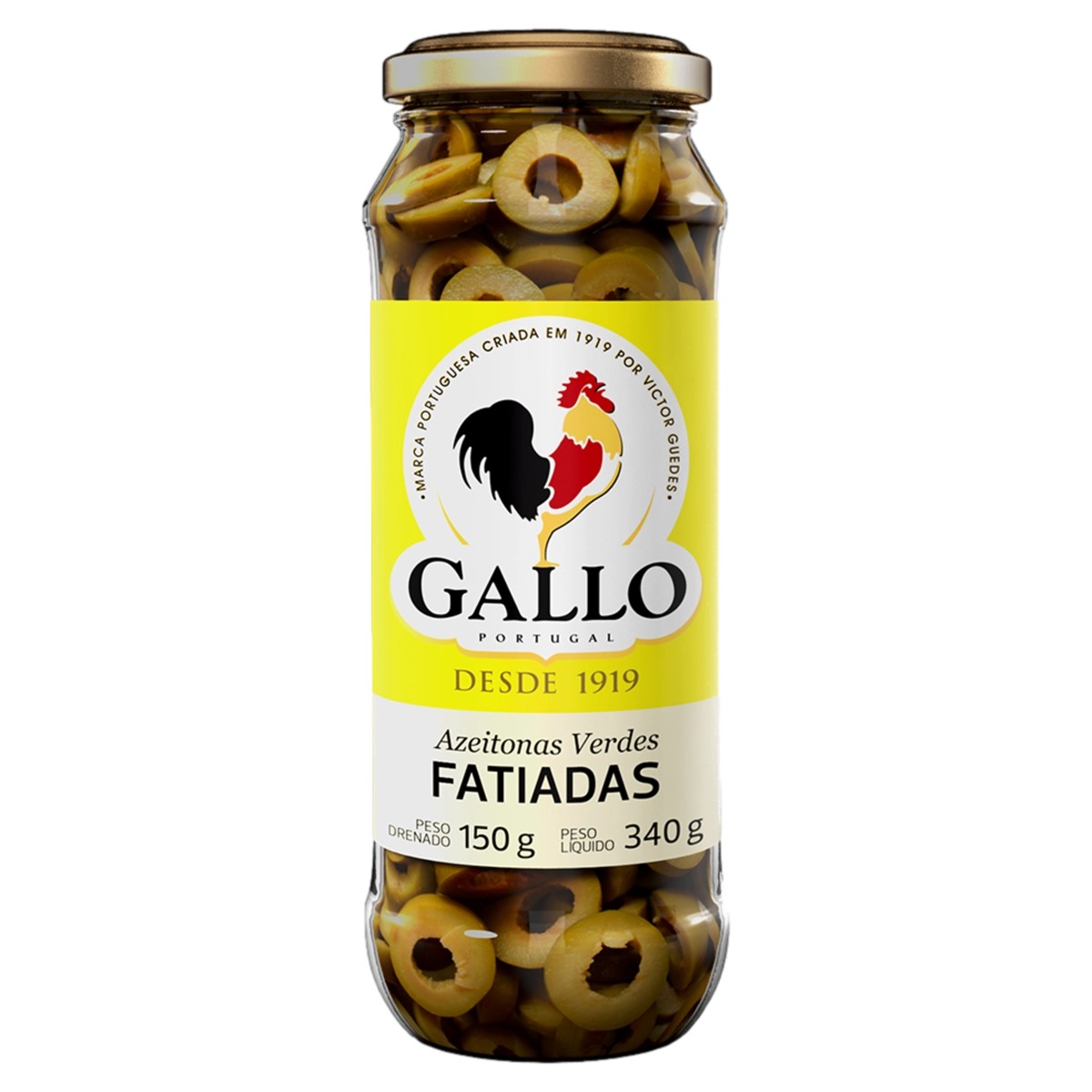 Azeitona Galo Verde Fatiada