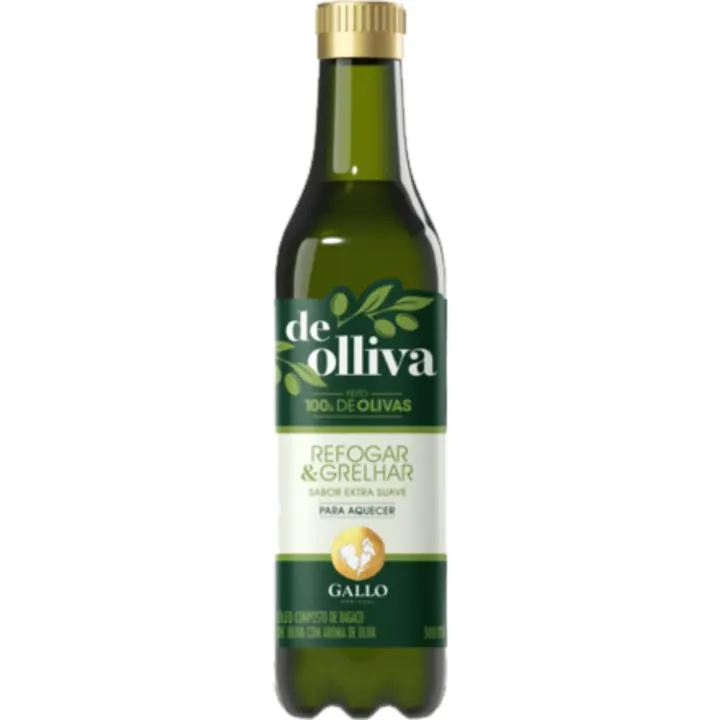 Azeite De Olliva Extra Virgem 500ml Extra Suave Pet