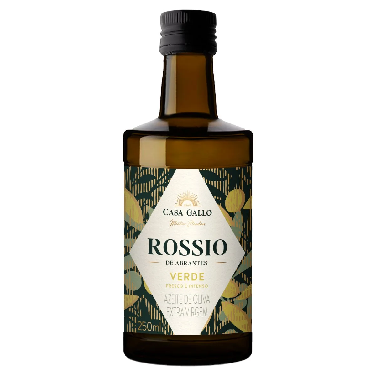 Azeite De Oliva Extra Virgem Português Verde Rossio De Abrantes Master Blenders Vidro 250ml