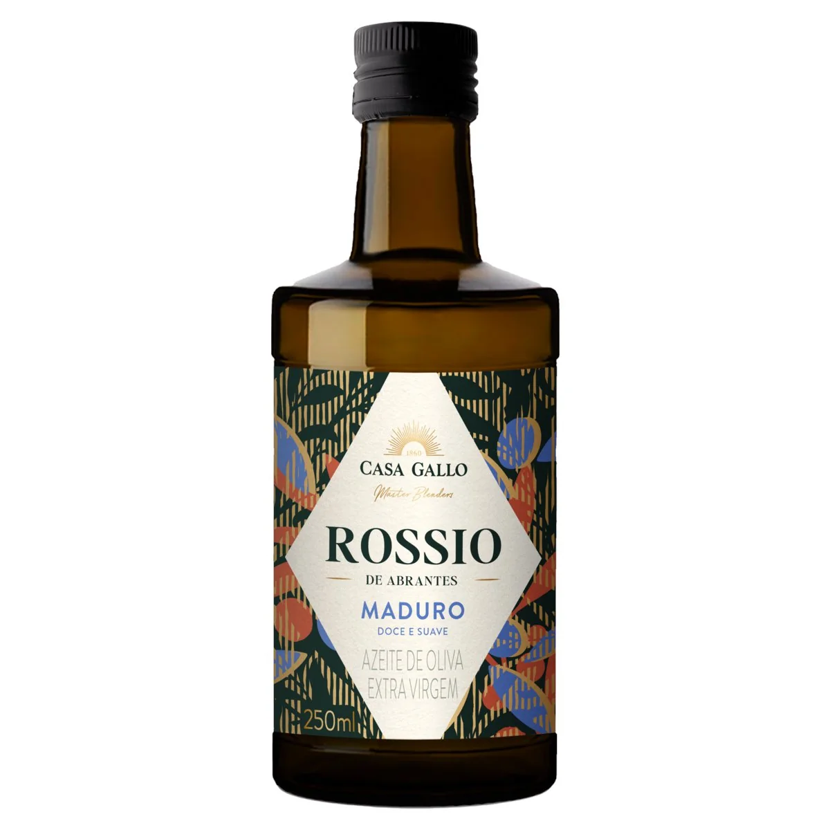 Azeite De Oliva Extra Virgem Português Maduro Rossio De Abrantes Master Blenders Vidro 250ml