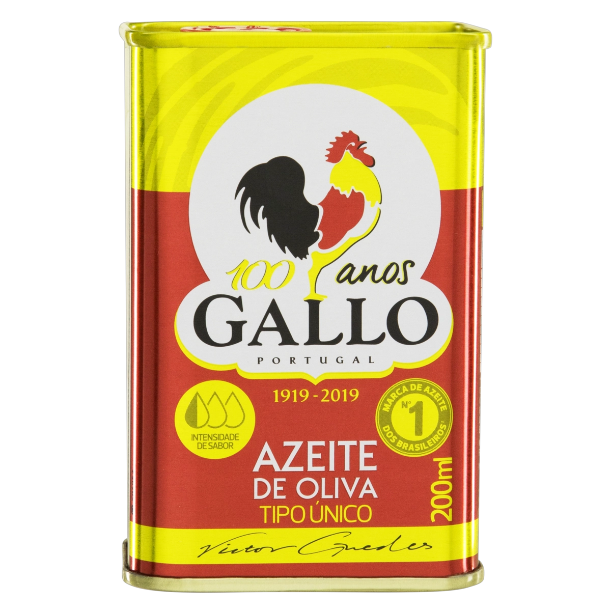 Azeite De Oliva Tipo único Português Gallo Lata 200ml