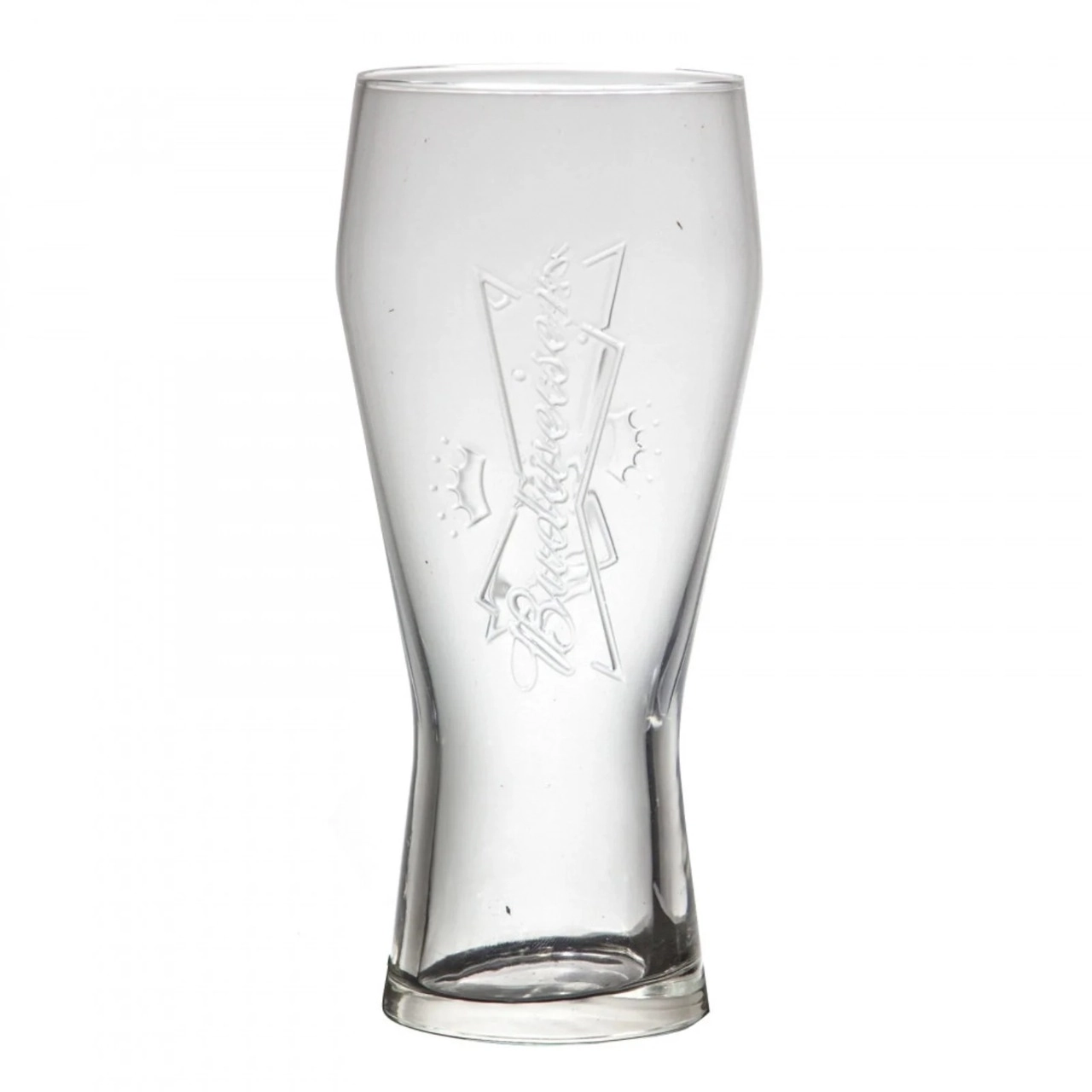 Copo para Cerveja em Vidro Budweiser 400ml Transparente