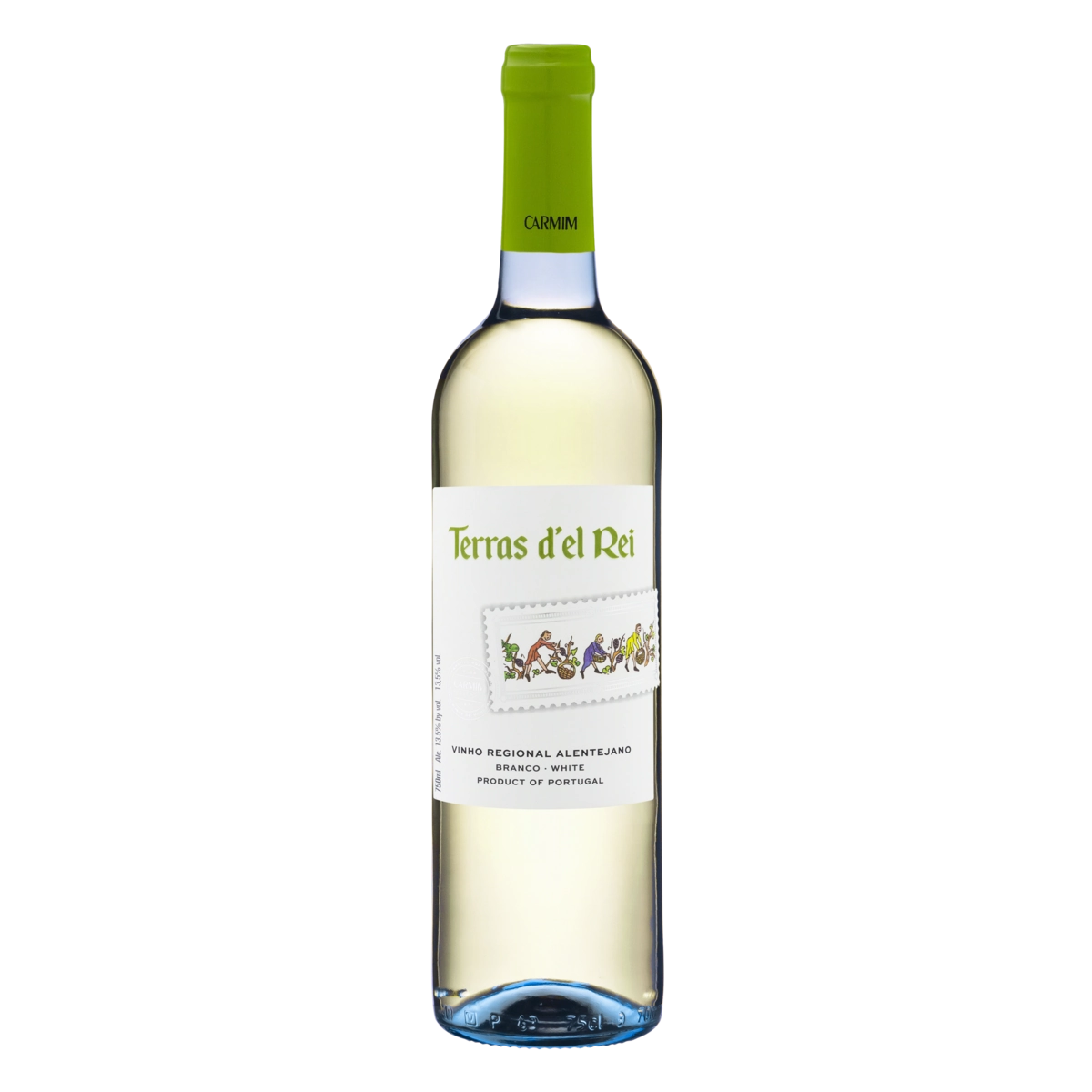 Vinho Português Branco Seco Terras Del Rei Síria Rabo De Ovelha Antão Vaz Alentejano Garrafa 750ml