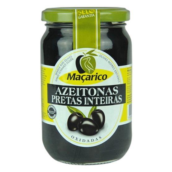 Macarico | Macarico Portugese Whole Ripe Black Olives Jar