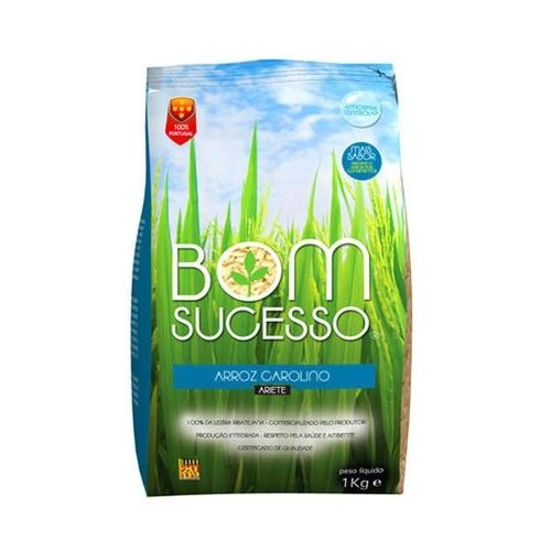 Arroz Carolino Bomsucesso 1kg