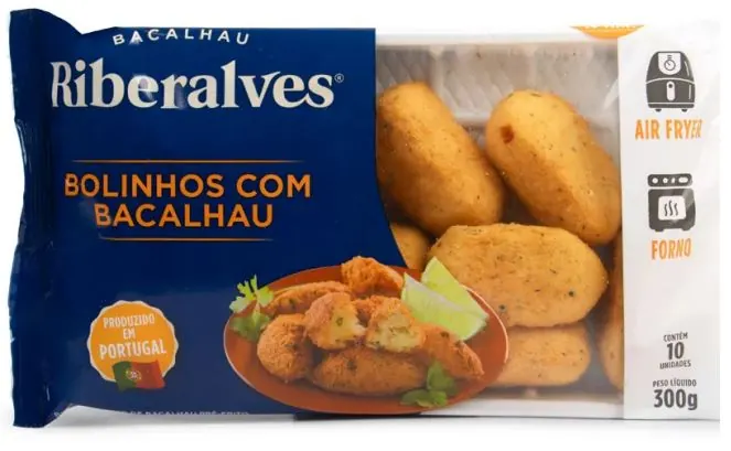 Bolinho Riberalves Bacalhau 300g