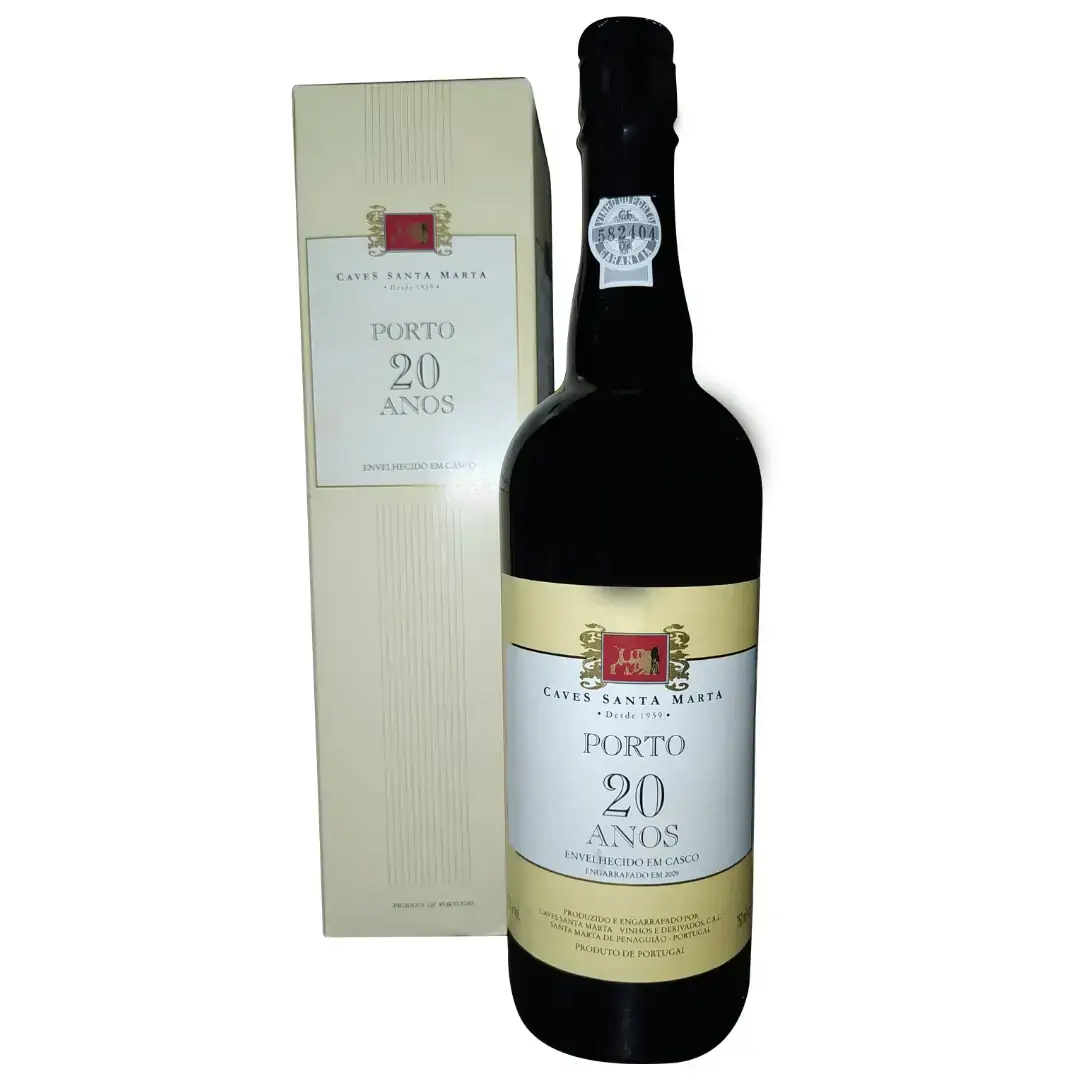 Vinho Port.caves Santa Marta 750ml Porto 20 Anos