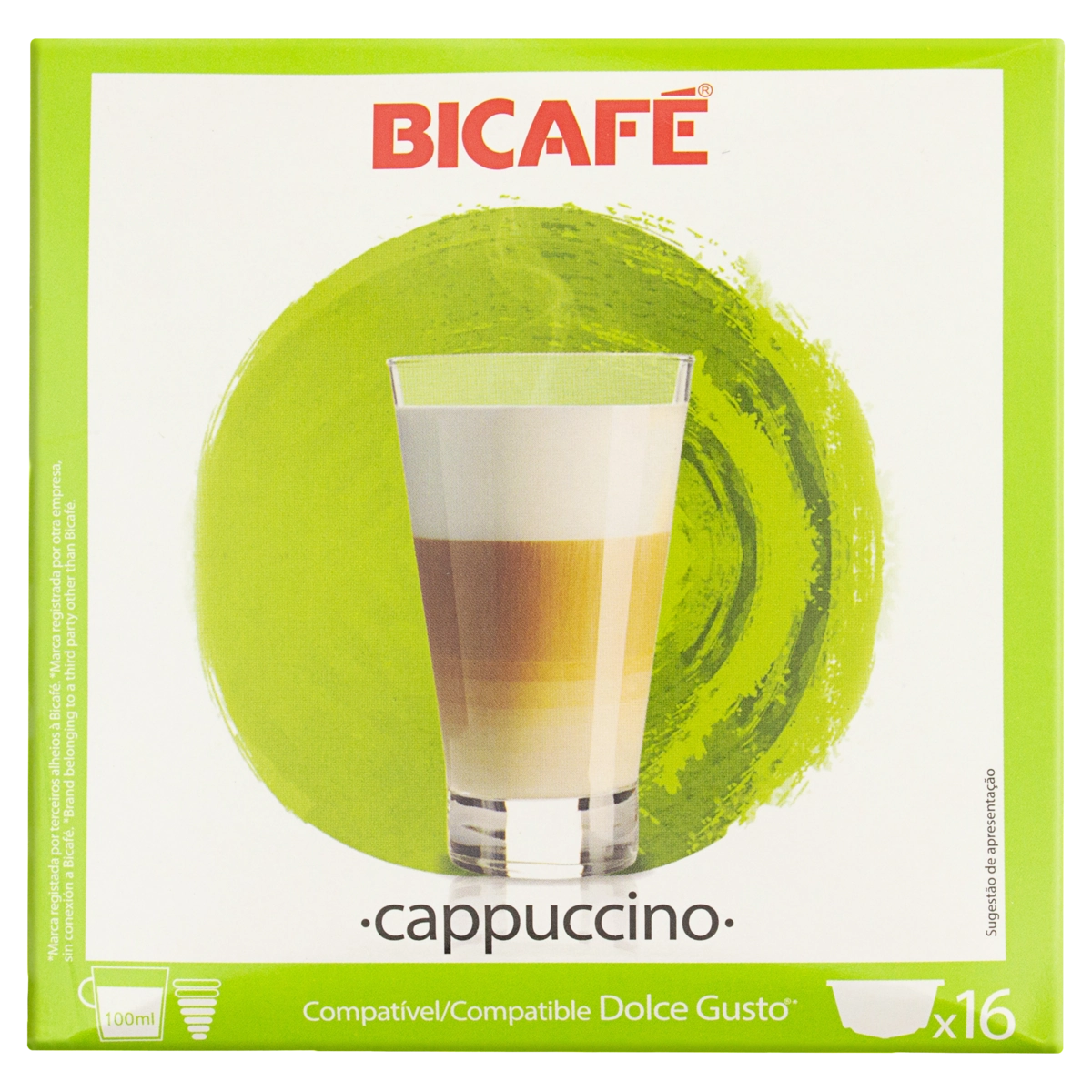 Bicafe Cappuccino 16 cap cx 12
