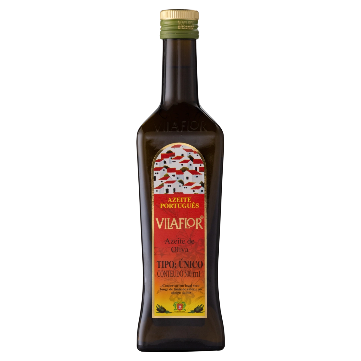 Azeite De Oliva Tipo único Português Vila Flor Vidro 500ml