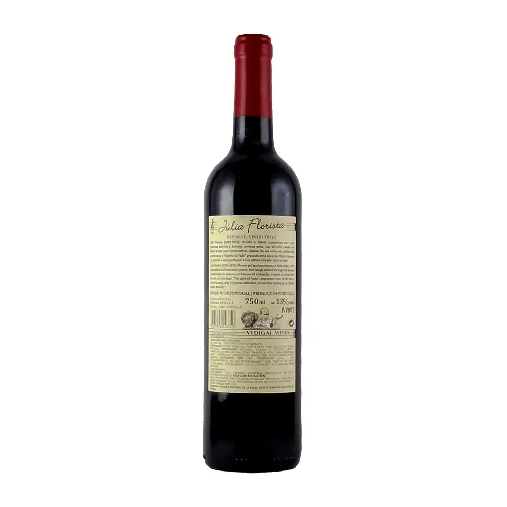 Vinho Júlia Florista Tinto Português 750ml
