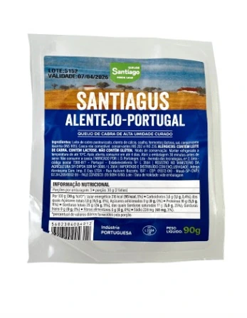 Queijo De Cabra Santiagus Alentejo Portugal 90g