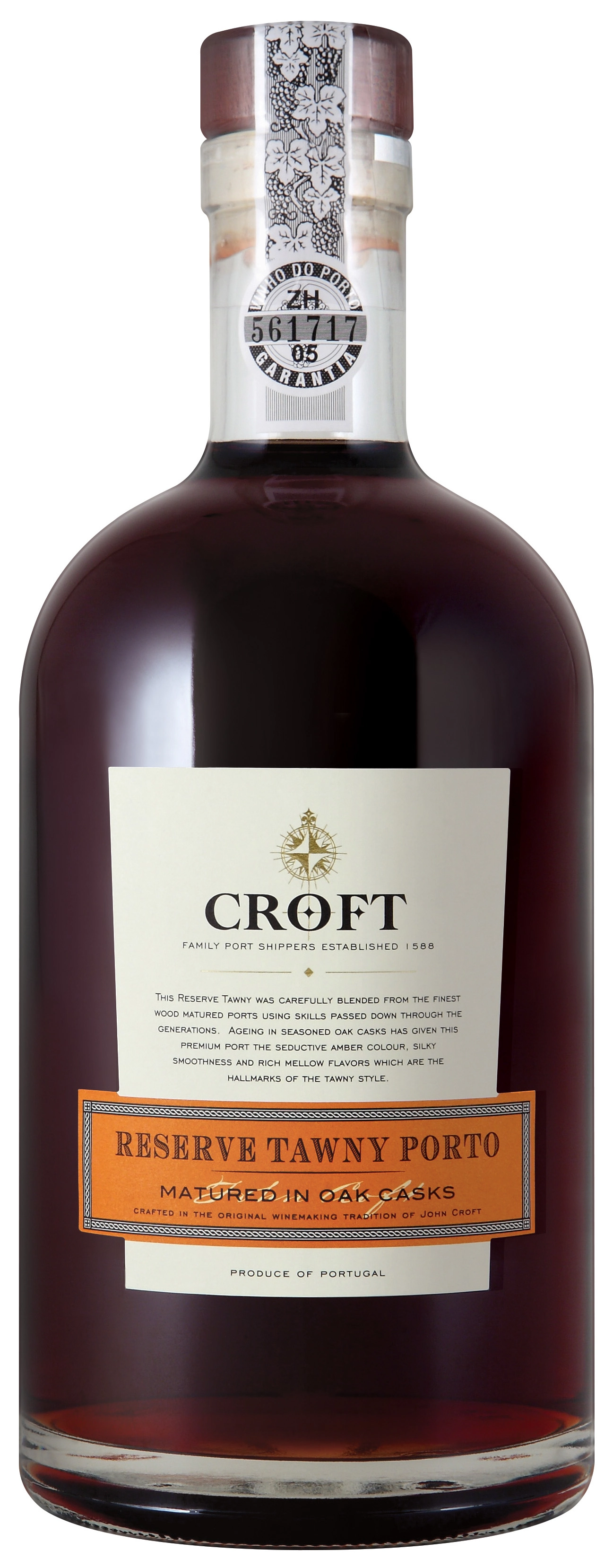 Vinho Português Tinto Doce Reserve Tawny Port Croft Vila Nova De Gaia Garrafa 750ml
