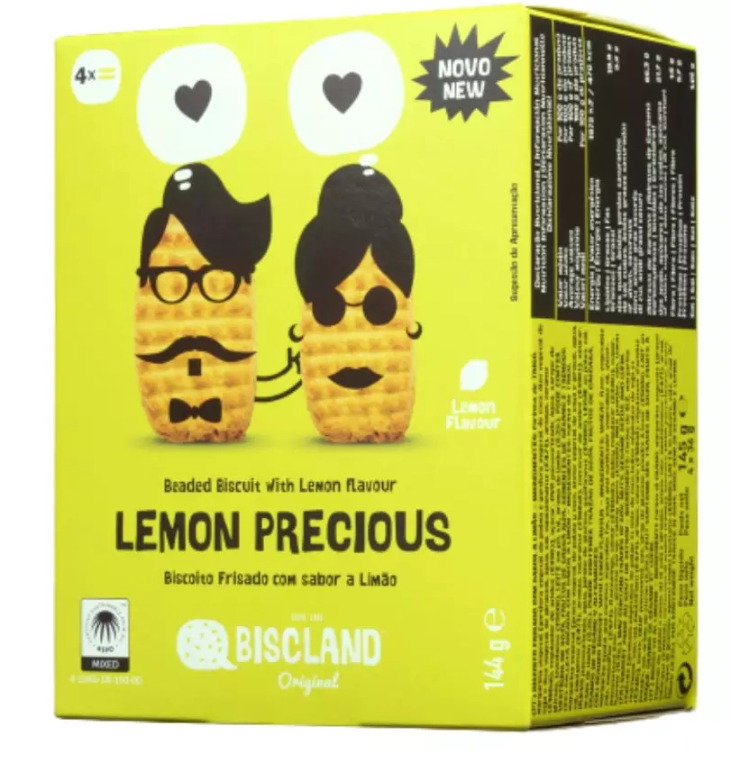 Biscoito Crocante Lemon Precious 144g