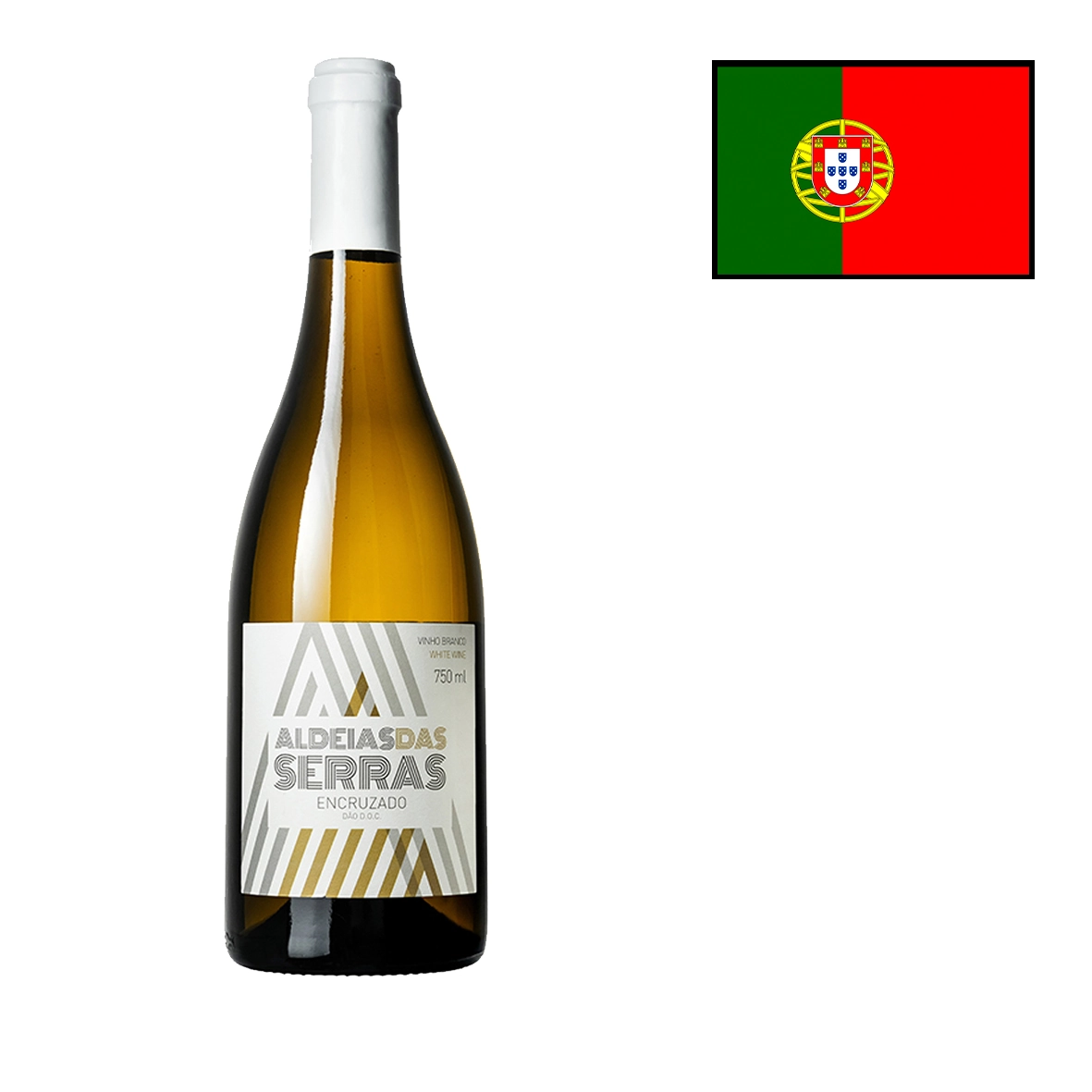 Vinho Port.aldeias Das Serras Bco 750ml