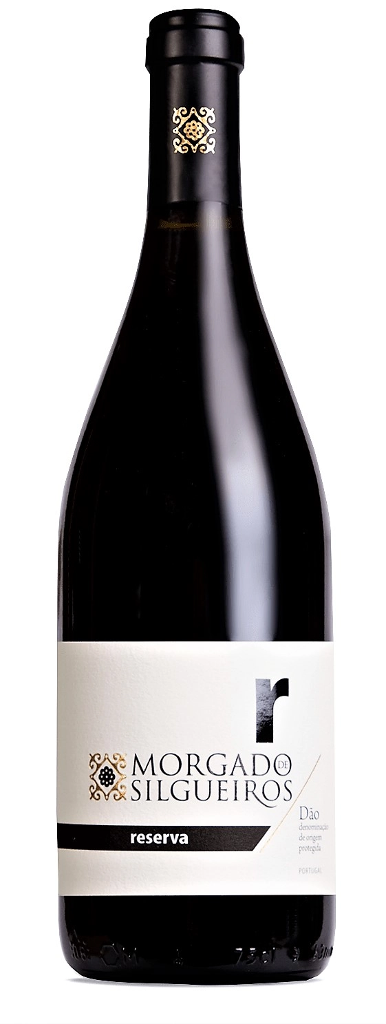 Vinho Português Tinto Seco Reserva Morgado De Silgueiros Dão Garrafa 750ml