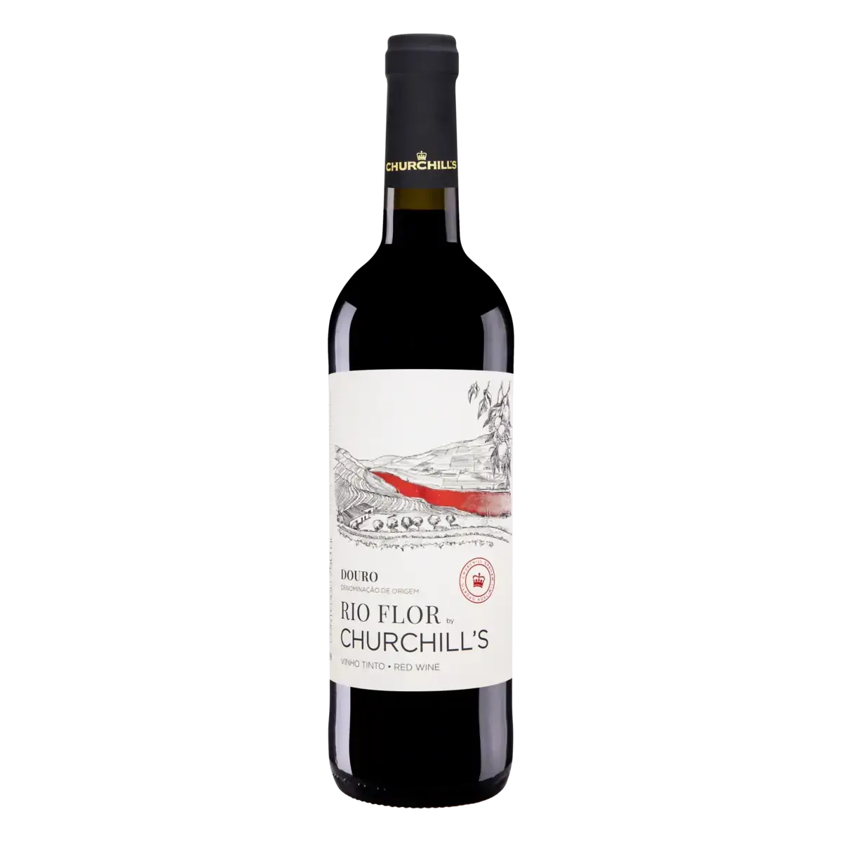 Vinho Português Tinto Rio Flor Douro 750ml