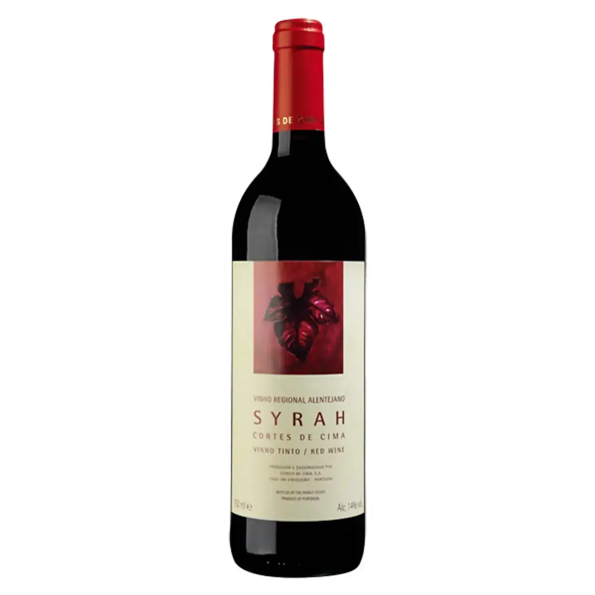 Vinho Português Tinto Syrah CORTES DE CIMA Garrafa 750ml