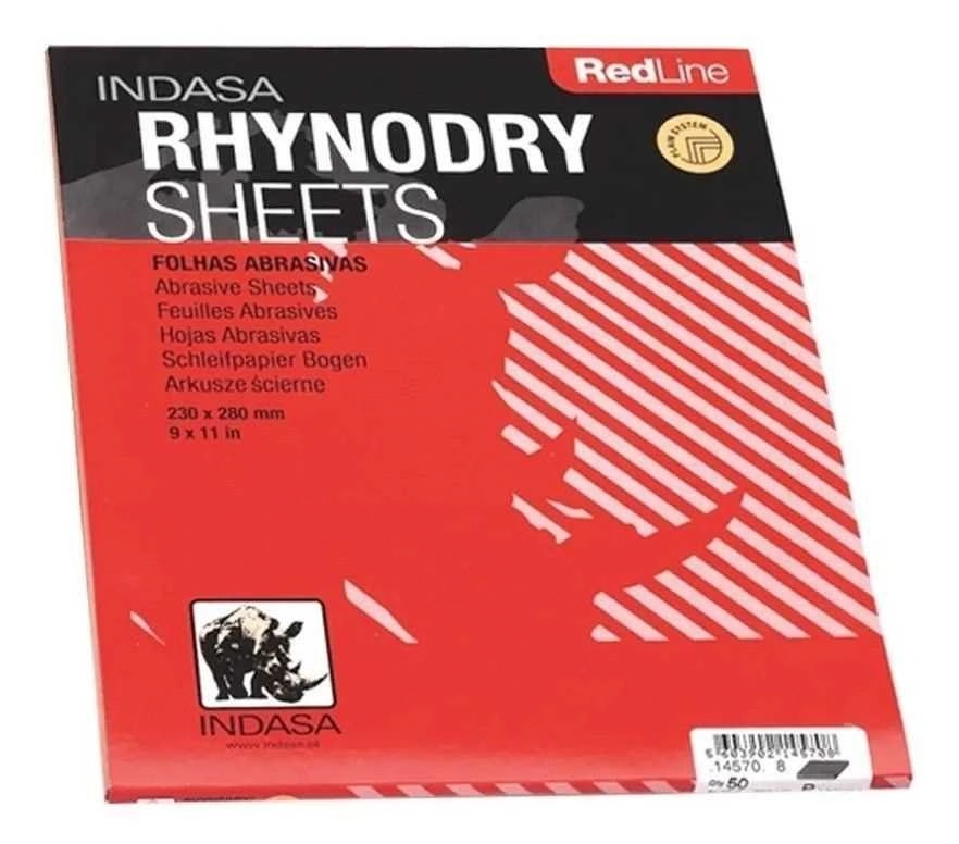 Indasa Lixa Seco 230x280 Rhynodry Red - P600