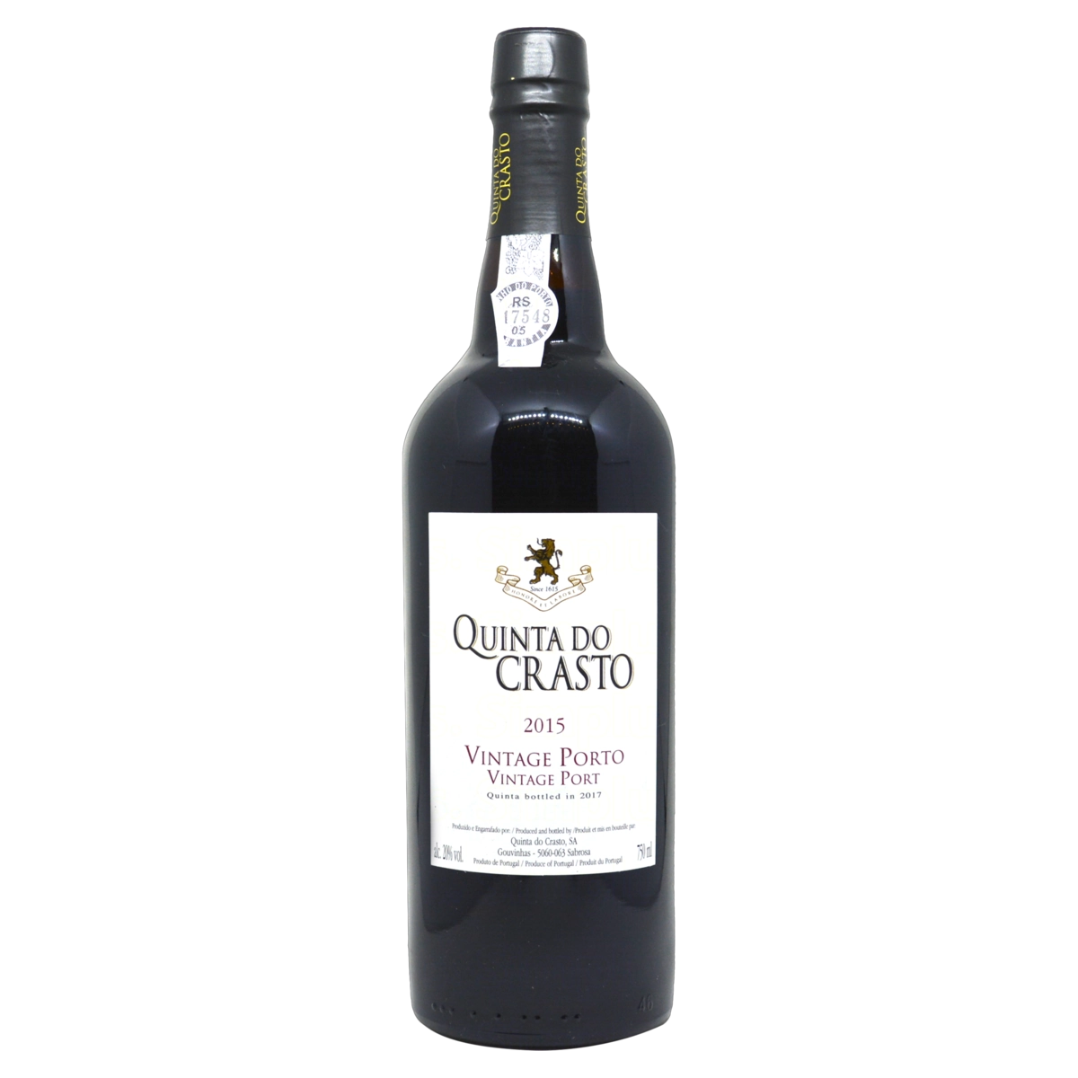 Vinho Português Tinto Doce Vintage Quinta Do Crasto Vinhas Velhas Gouvinhas Garrafa 750ml