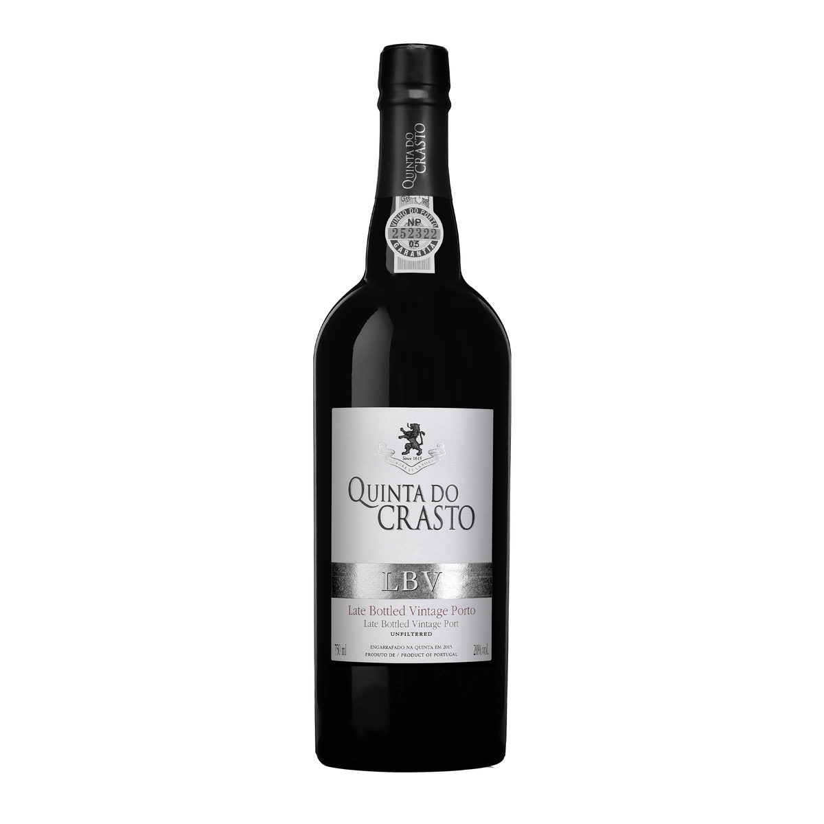 Vinho Português Tinto Doce Late Bottled Vintage Quinta Do Crasto Vinho Do Porto Garrafa 750ml