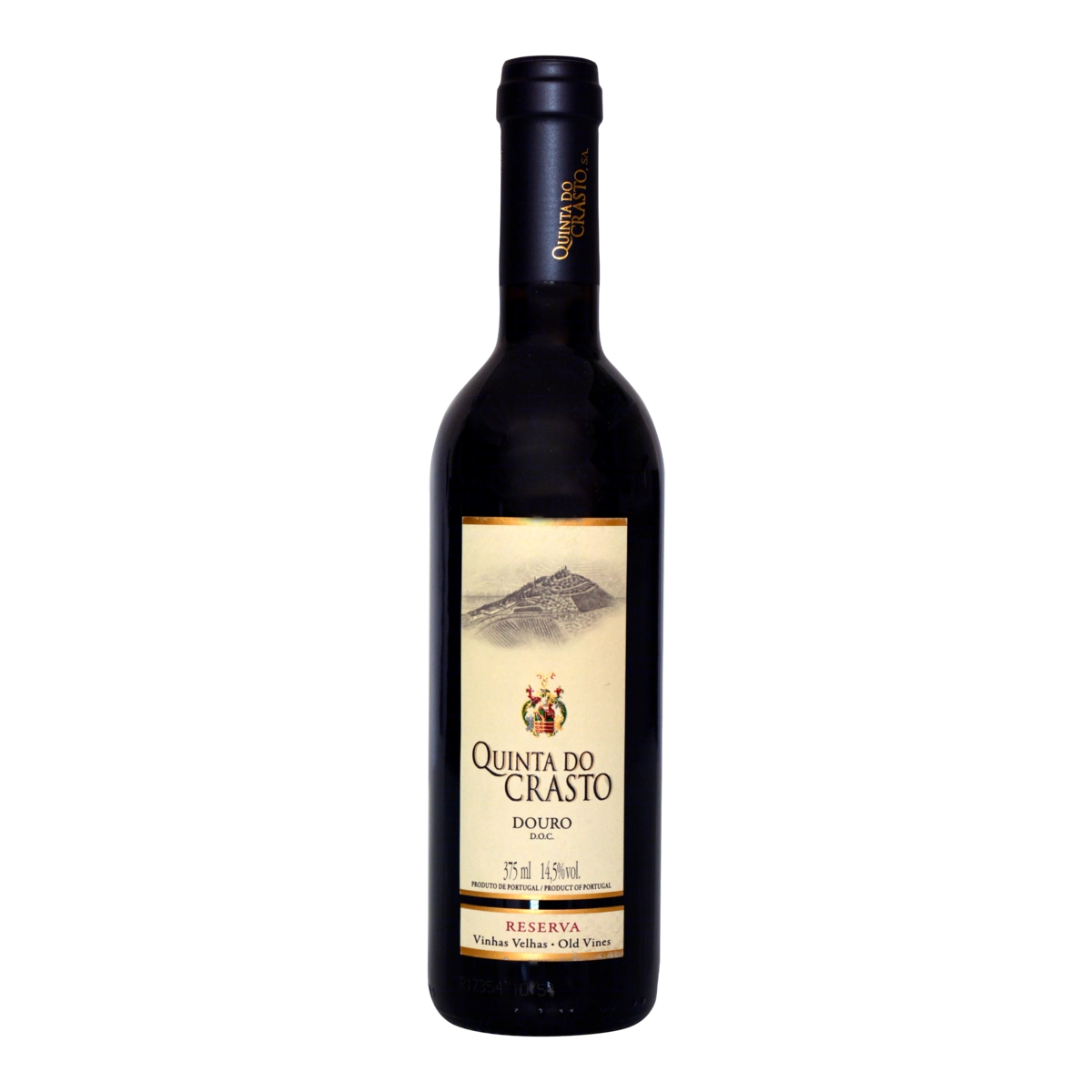 Vinho Português Tinto QUINTA DO CRASTO Vinhas Velhas Reserva Garrafa 375ml