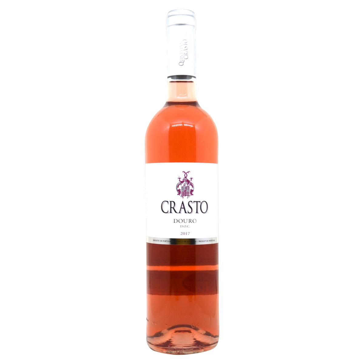 Vinho Português Rosé Seco Crasto Touriga Nacional Tinta Roriz Douro Safra 2017 Garrafa 750ml