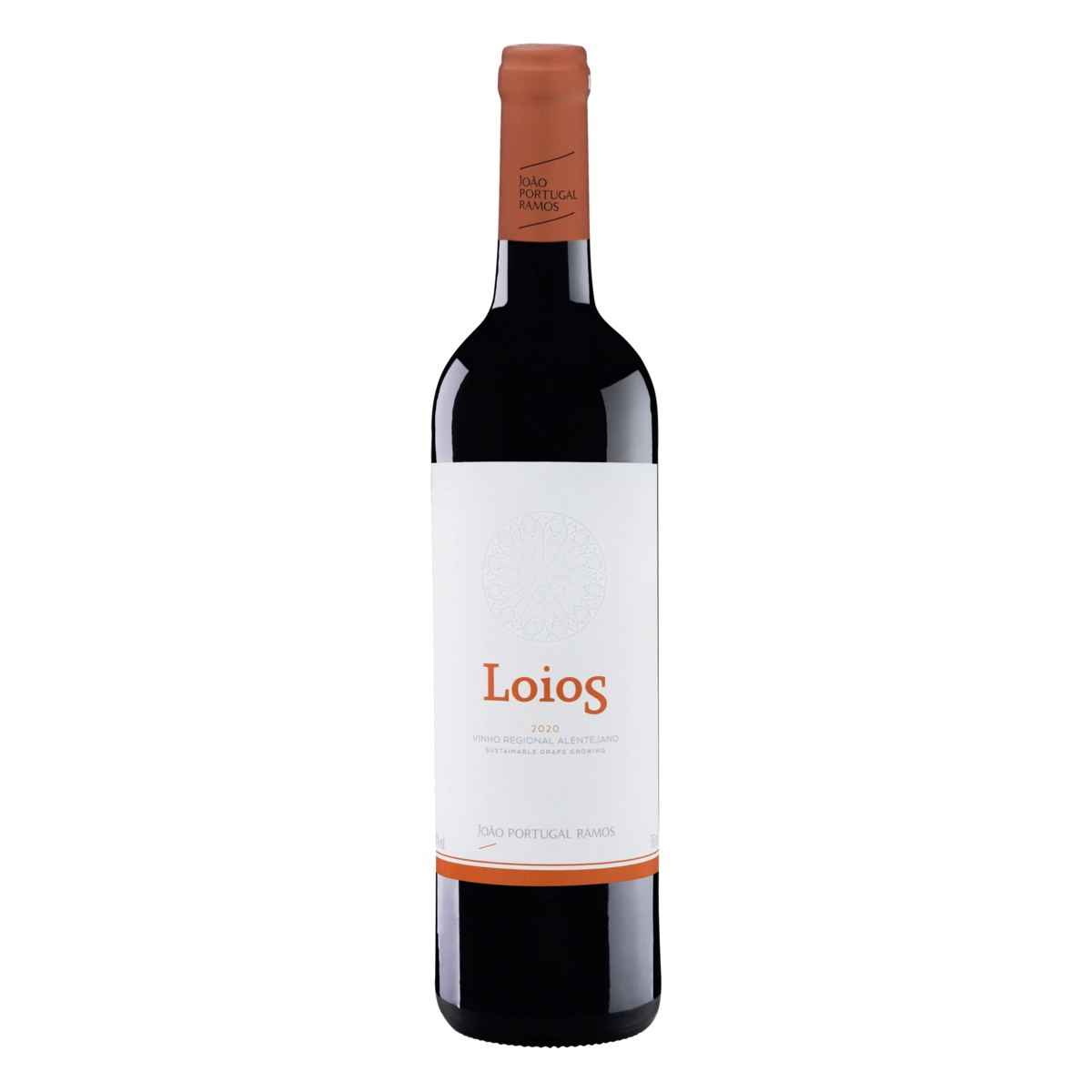 Vinho Português Tinto Seco Loios Aragonez Castelão Trincadeira Alentejano Garrafa 750ml