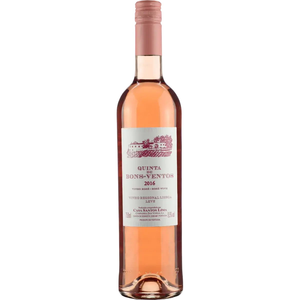 Vinho Português Rosé QUINTA BONS VENTOS Garrafa 750ml