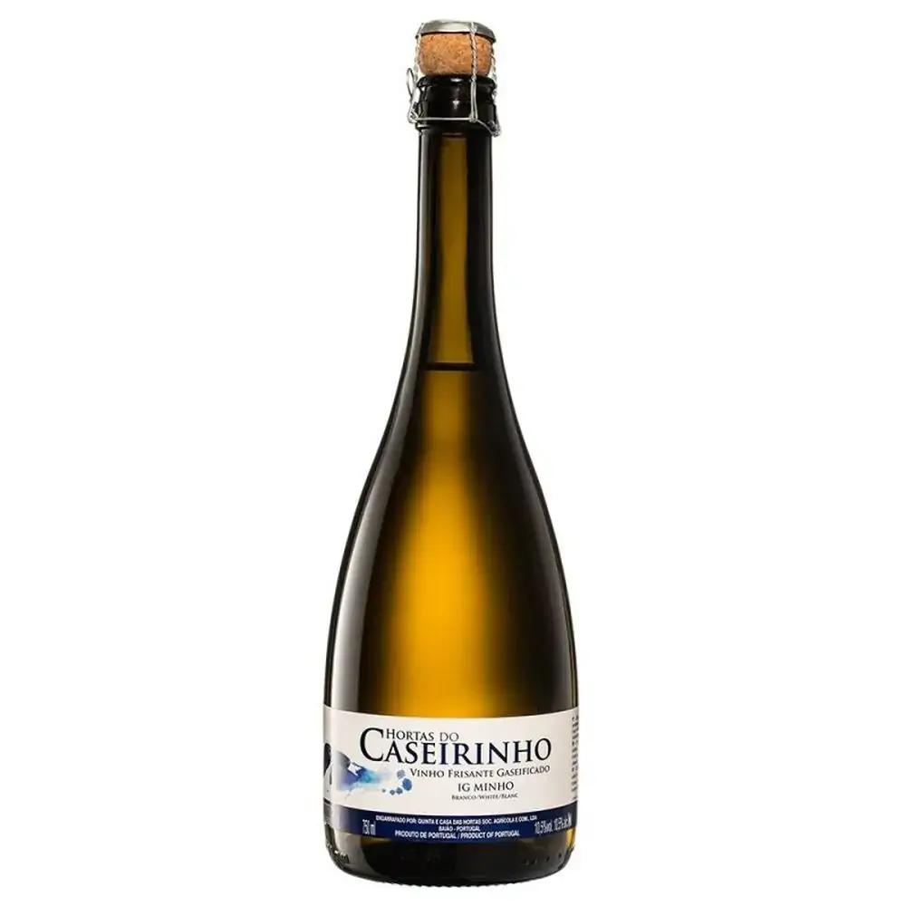 Vinho Portugues Caseirinho 750ml Gaseificado Bco