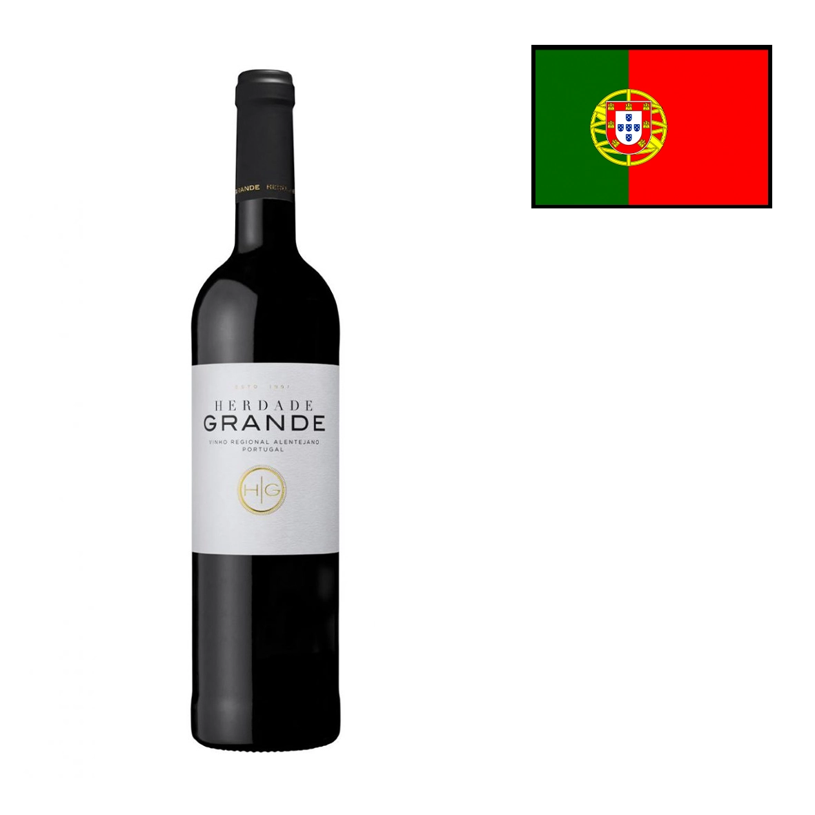 Vinho Portugues Herdade Grande 750ml Tinto