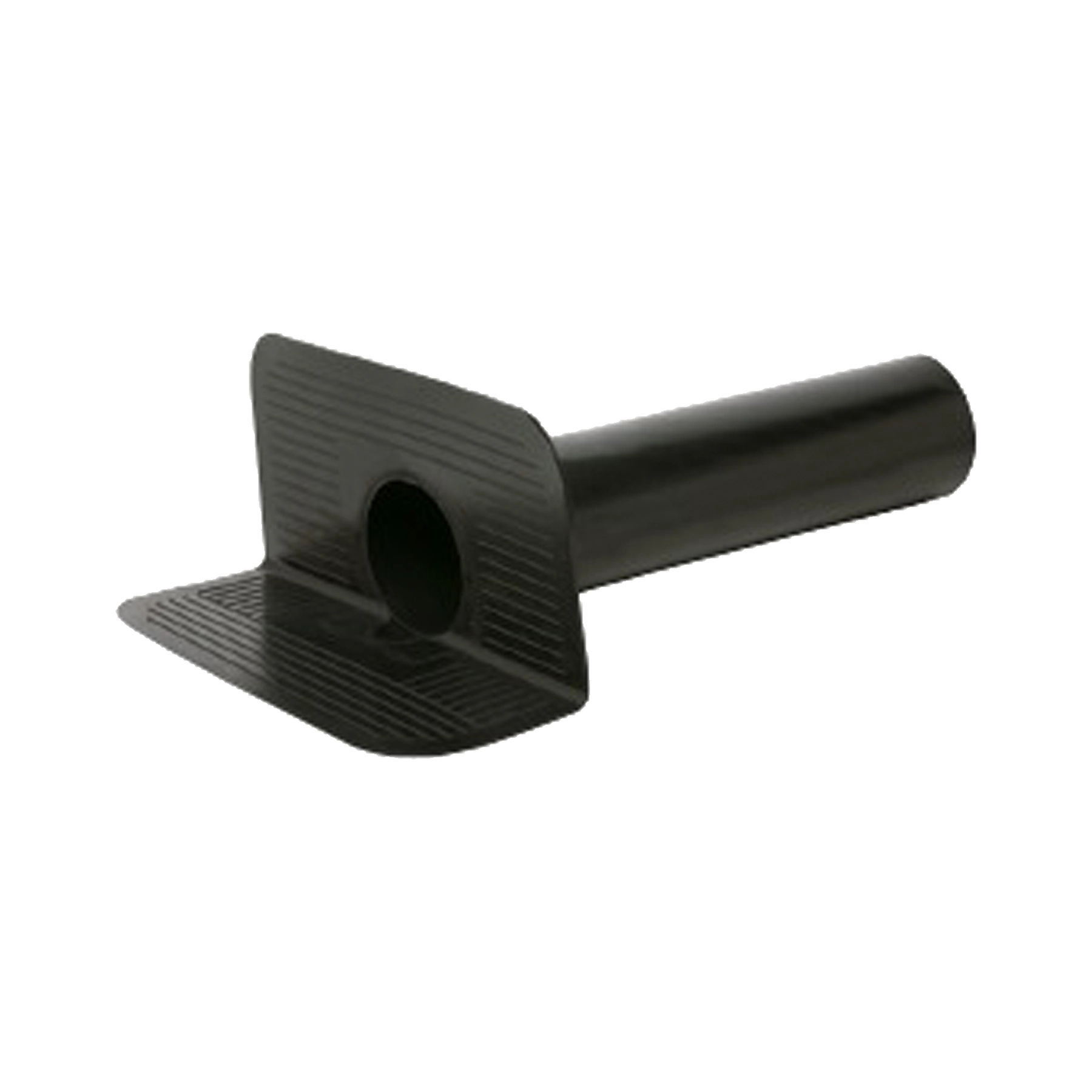 Bocal Acabamento de Ralo Externo com Manta Asfáltica Plástico Fosco 25x25cm Preto Odem