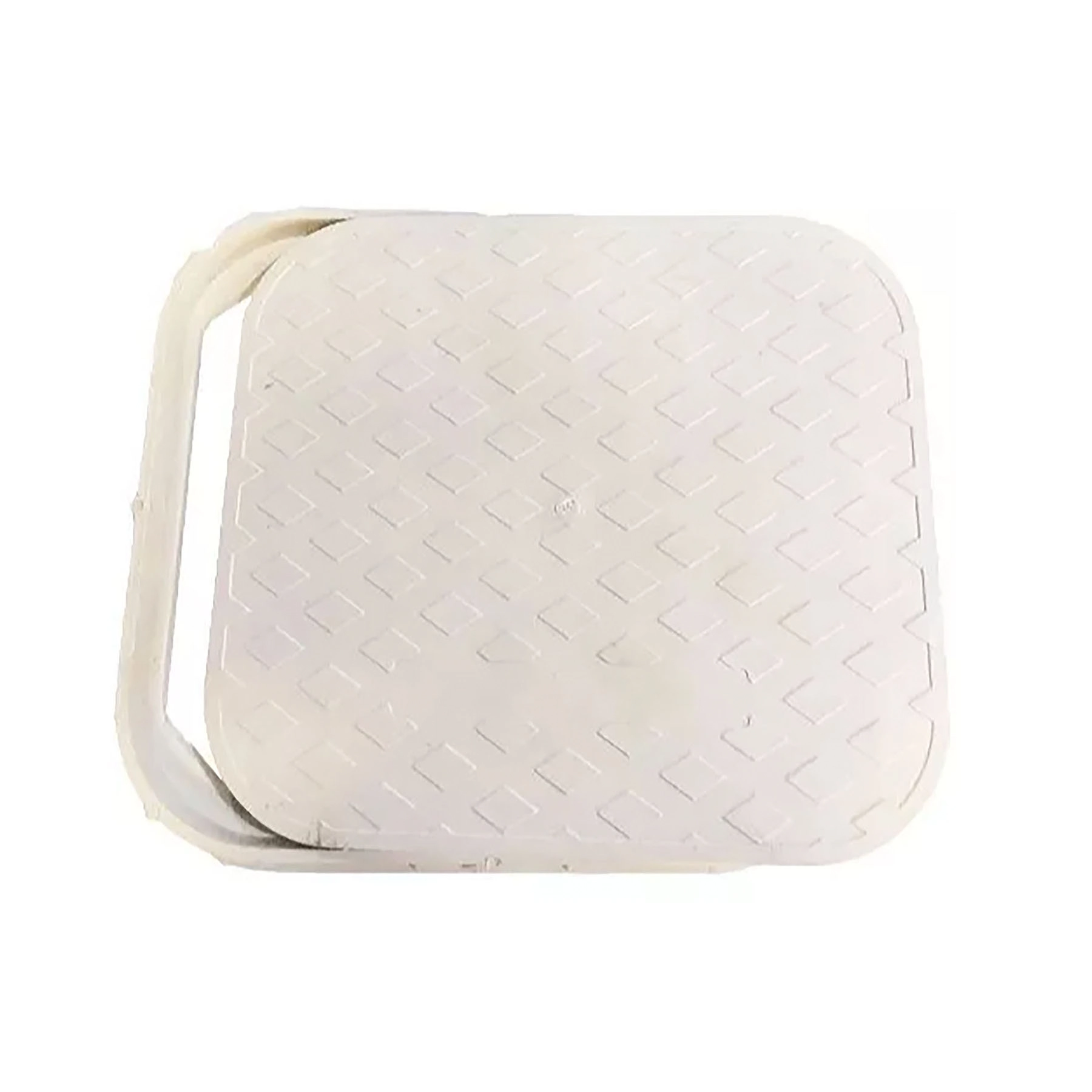 Tampão Quadrado Polipropileno 46x42cm Branco T33 Odem