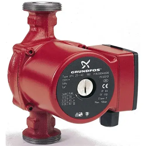 BOMBA CIRCULADORA GRUNDFOS UPS25-72 180 MONOFASICO 220V