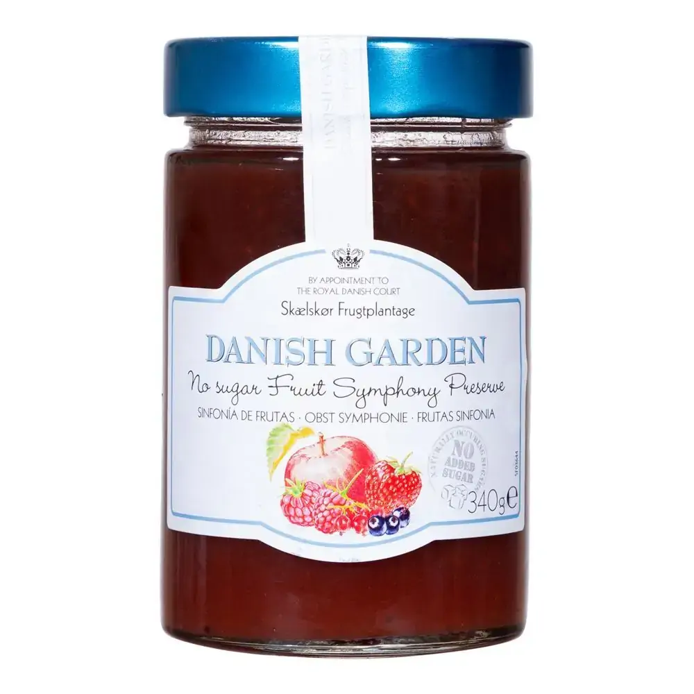 Geleia Dinamarq.garden 340g Sinfonia Frut.s/acucar