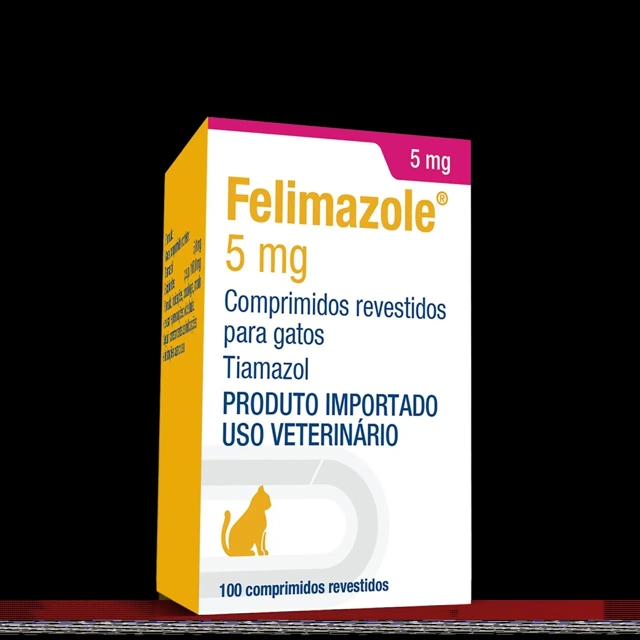 Felimazole 5mg Comprimido Dechra 100 Comprimidos