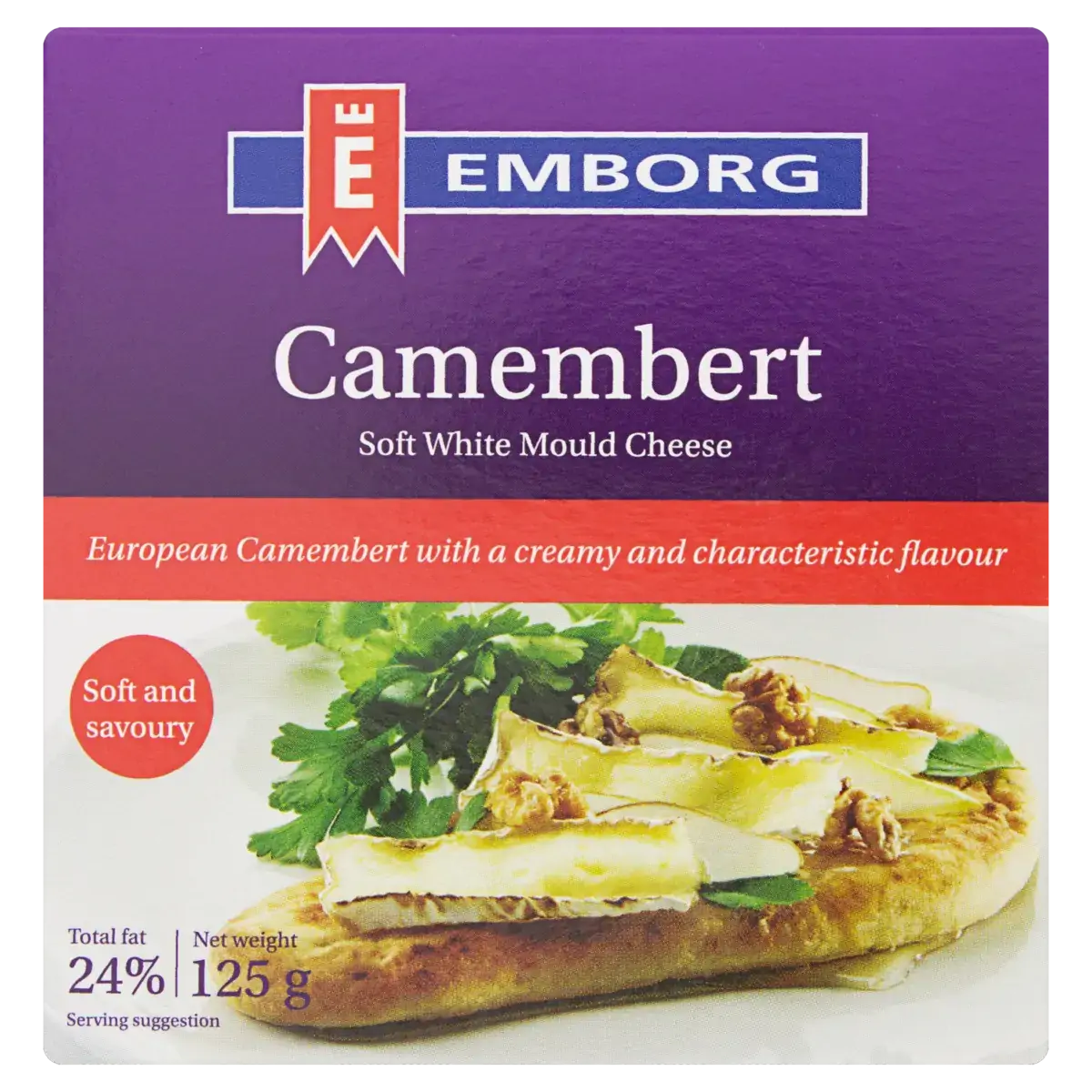 Queijo Camembert Emborg 125g
