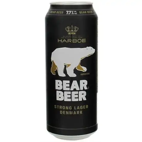 Bear Premium Strong Lager Lata