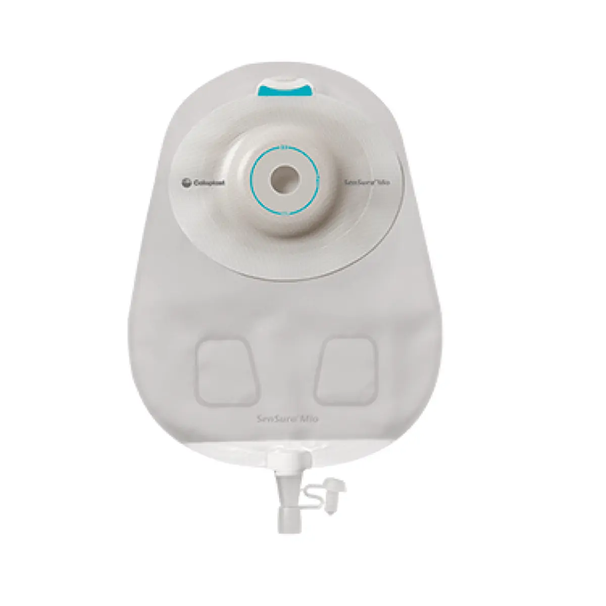 Bolsa Urostomia Sensura MIO Convex Soft Rec 10-33mm Cinza Maxi - 10un - Coloplast 16805