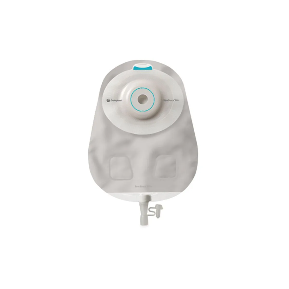 16826 - Bolsa Urostomia Convexa Light Sensura Mio Cinza 15-33mm Unidade