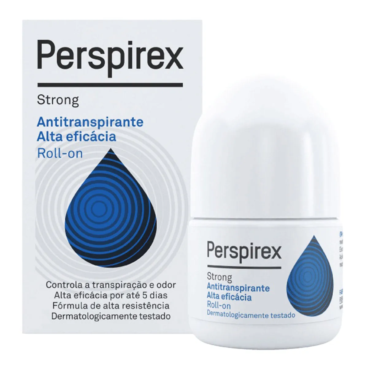 Desodorante Antitranspirante Roll On Perspirex Strong Com 20ml