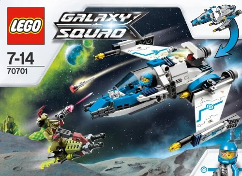 Lego Galaxy Squad 70701 Jeu De Construction L Intercepteur Cosmique