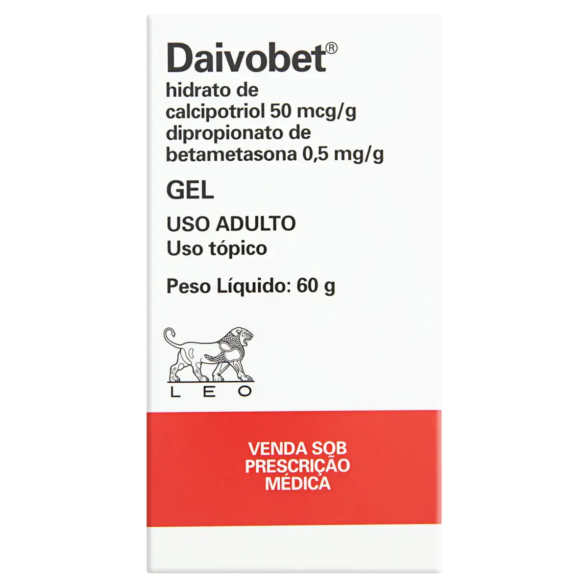 Daivobet Gel Leo Caixa 60g