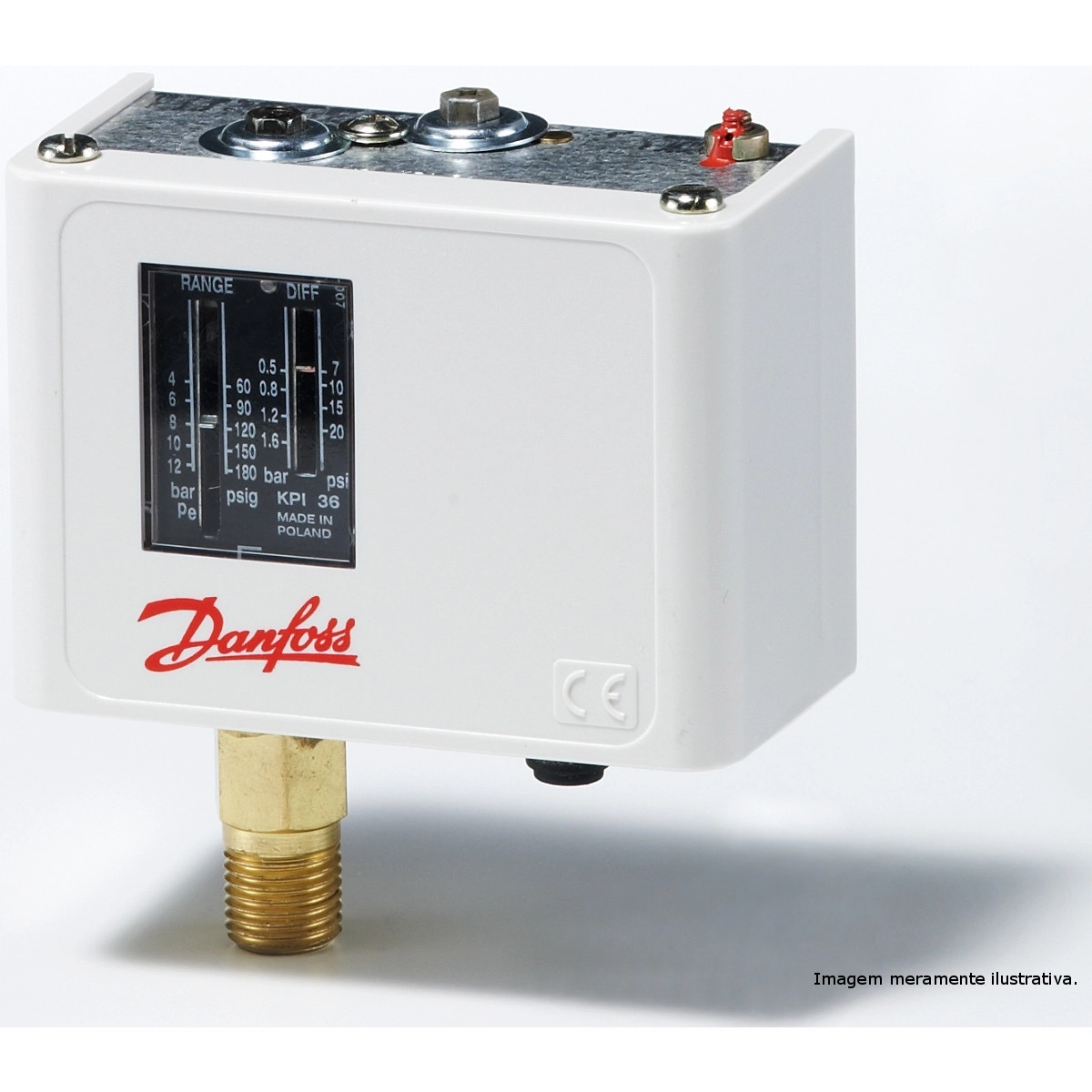 Pressostato Danfoss 2 A 14 Bar Kpi 36 U Unica