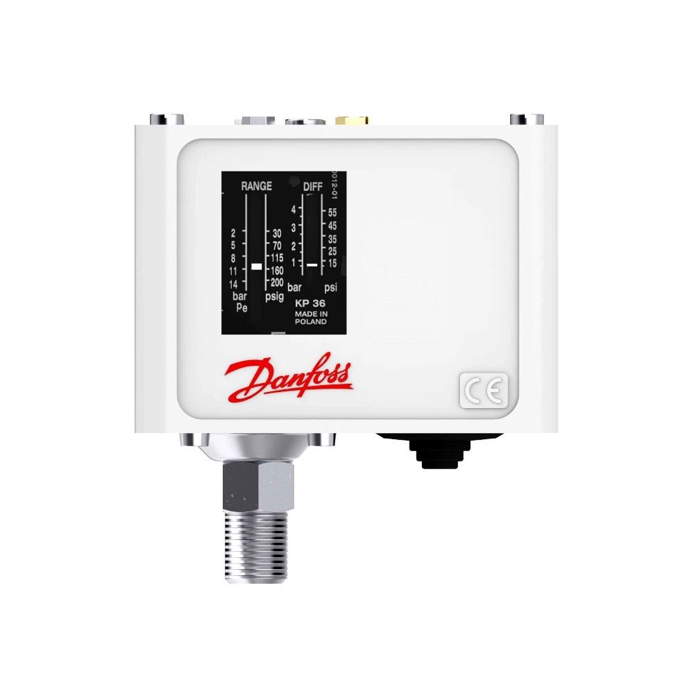 Pressostato Danfoss Kp36 060-110891 / 2-14 Bar