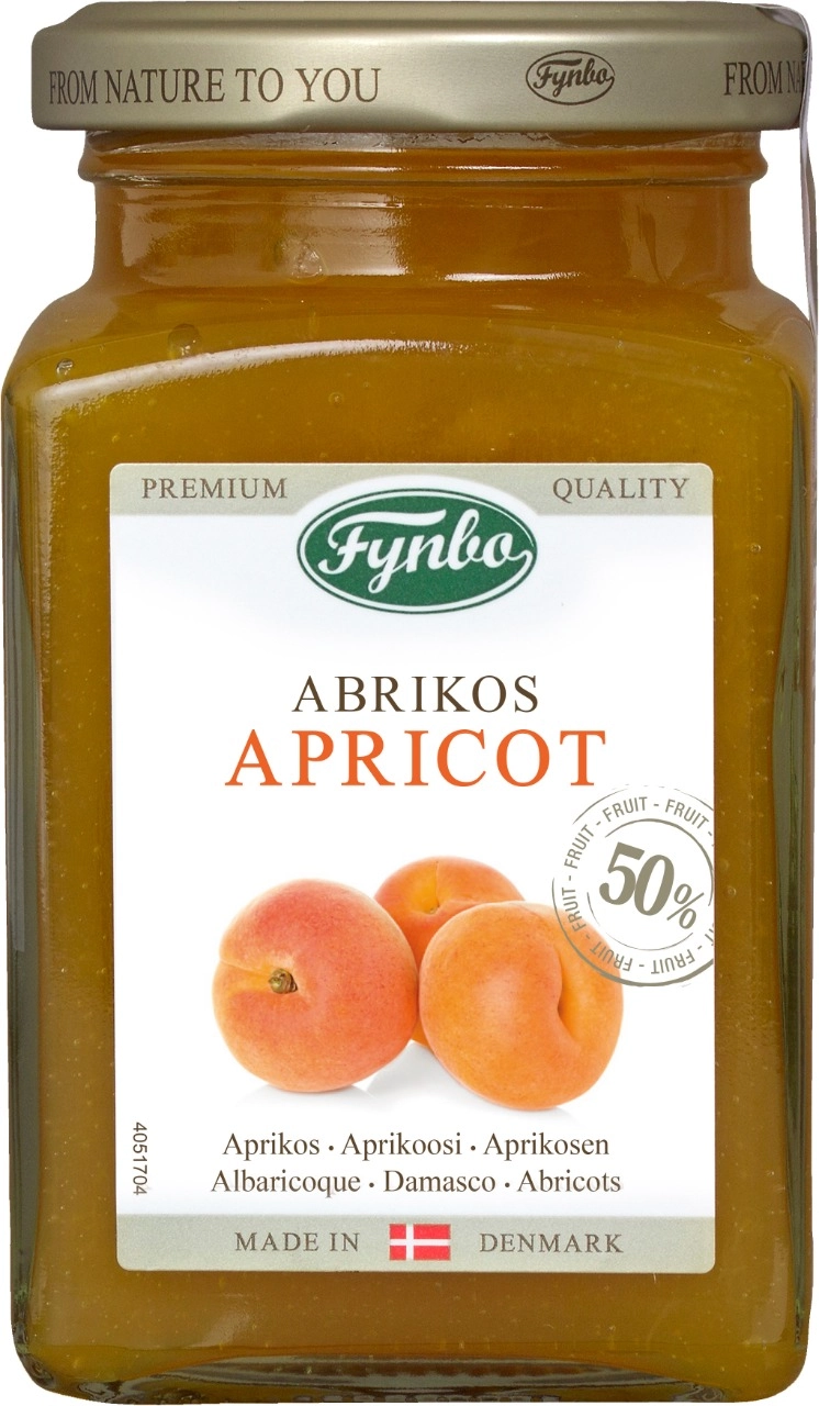 Geleia Fynbo Premium Damasco 285g