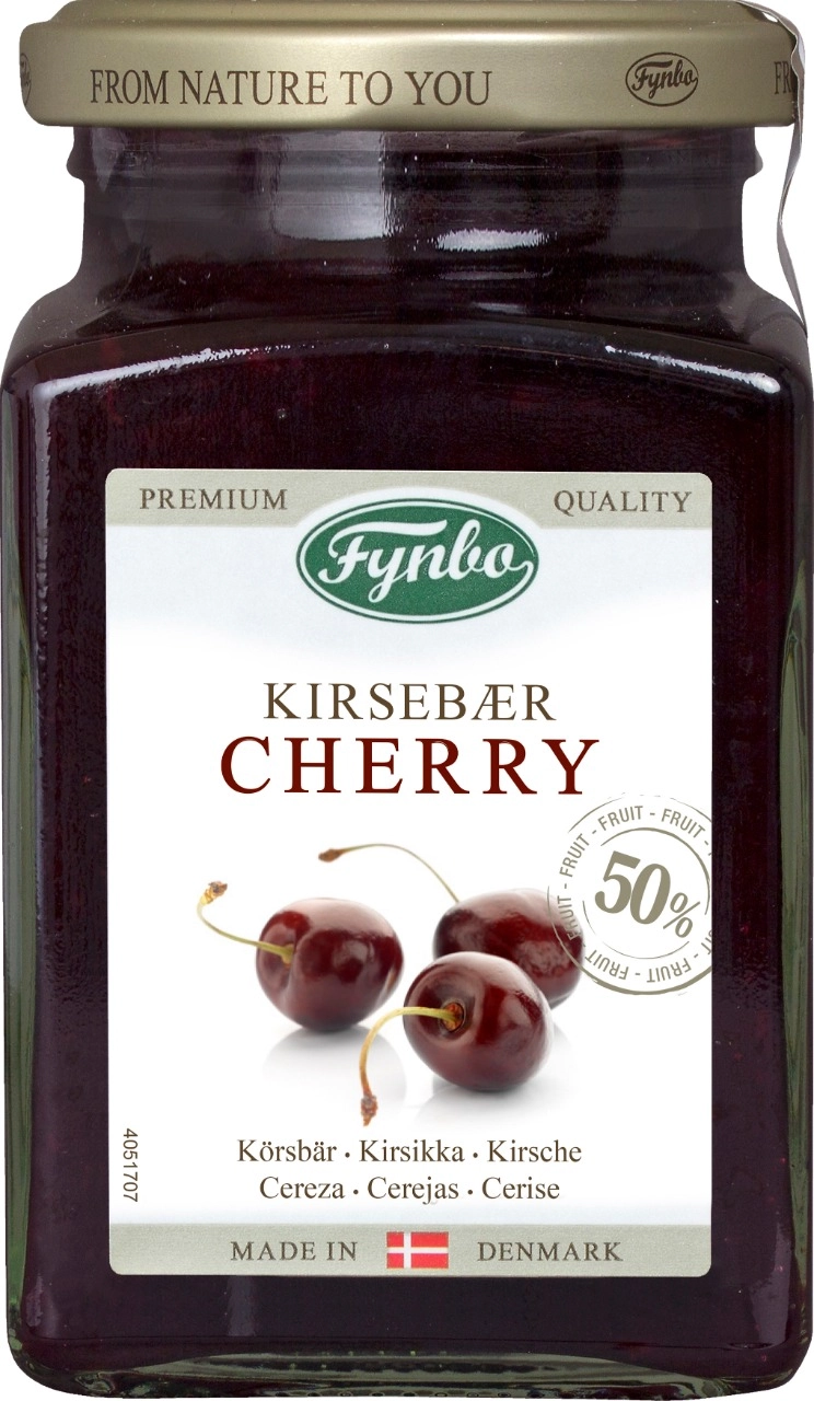 Geleia Fynbo Premium Cereja 285g