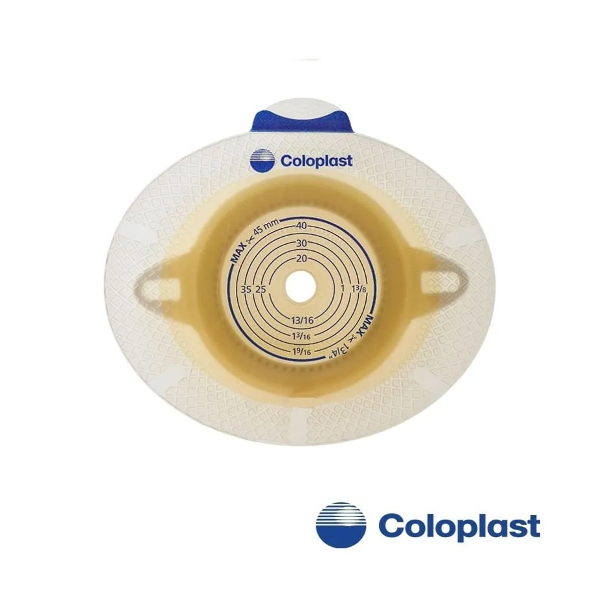 Placa Coloplast Sensura Xpro Plana 10045 70mm - unidade